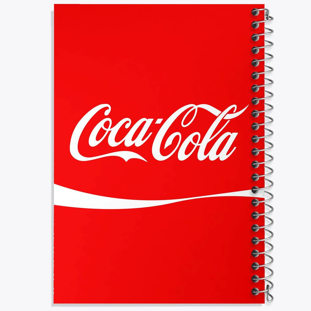 دفتر مشق 100 برگ خندالو طرح کوکاکولا CocaCola کد 8472