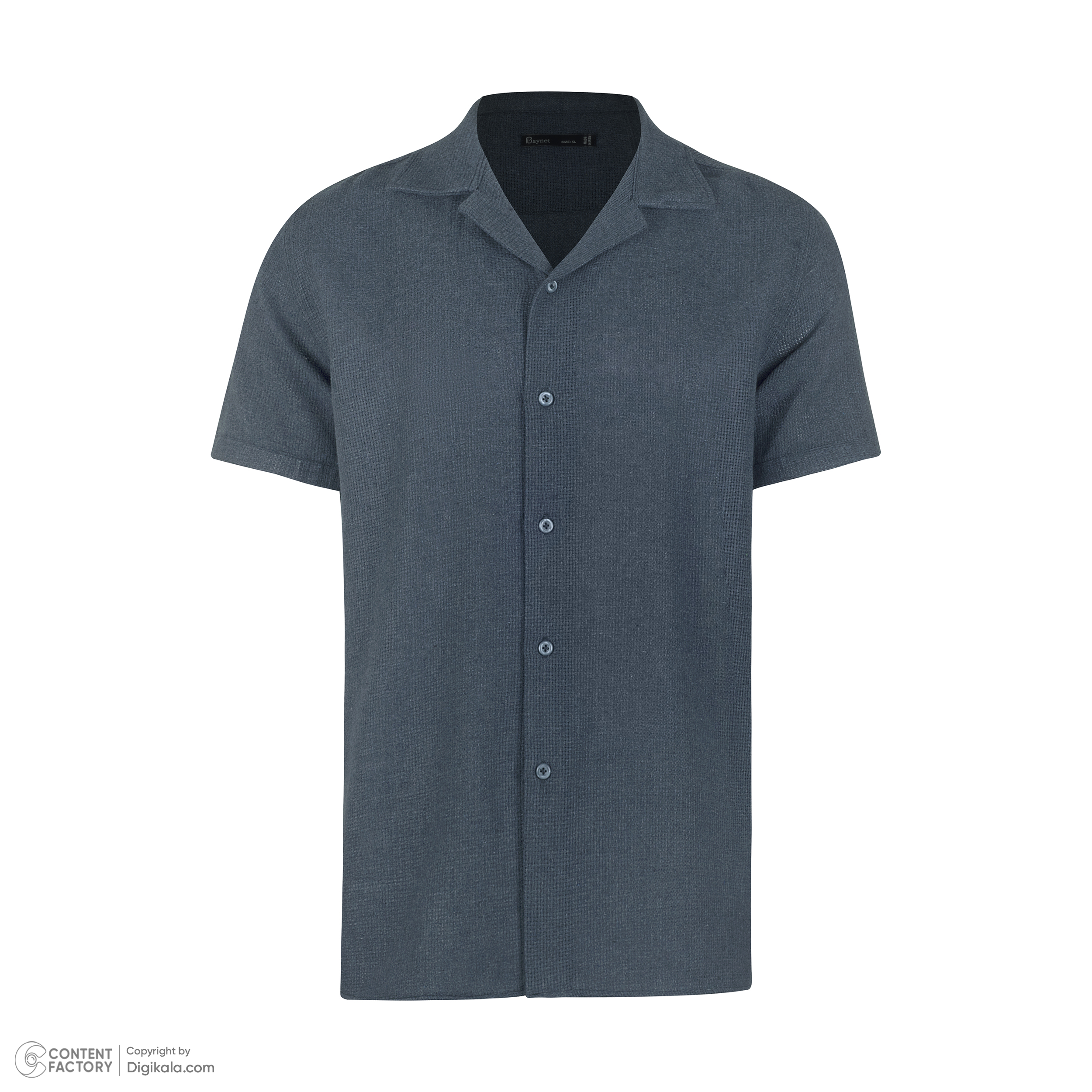 پیراهن آستین کوتاه مردانه باینت مدل 772-5 رنگ آبی