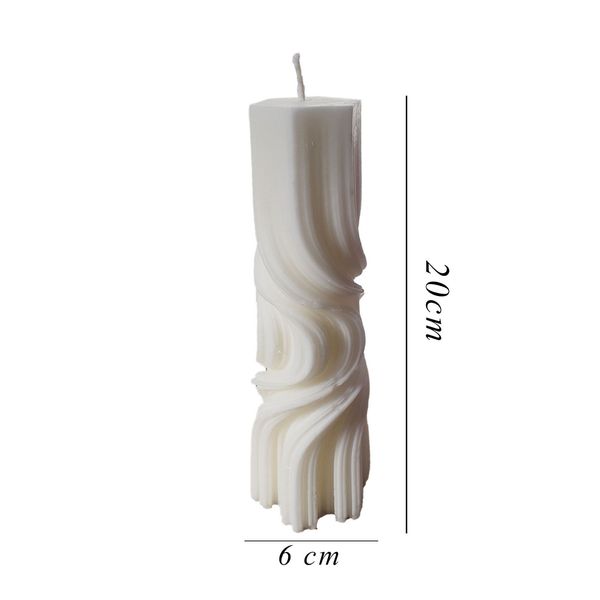 شمع دست ساز مدل GSH3 مجموعه 3 عددی