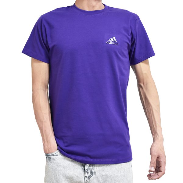 تی شرت ورزشی مردانه مدل کلاسیک رنگ بنفش