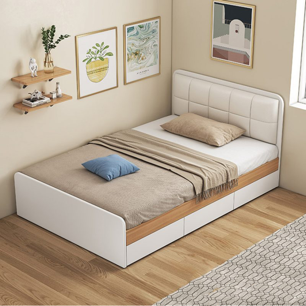 تخت خواب یکنفره مدل مینیمال سایز 200x90 سانتی متر
