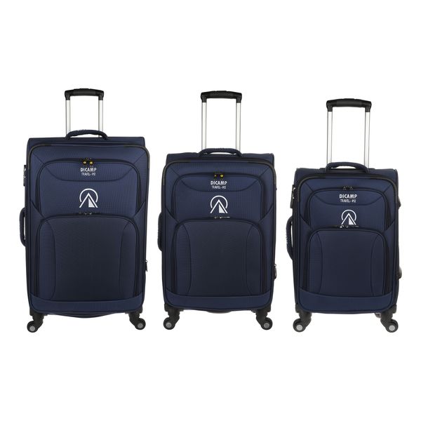 مجموعه سه عددی چمدان دیکمپ مدل TRAVEL-012