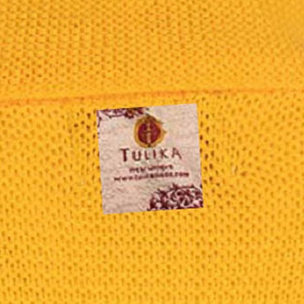 تونیک بافت زنانه تولیکا مدل یقه اسکی کد 78782 رنگ نارنجی