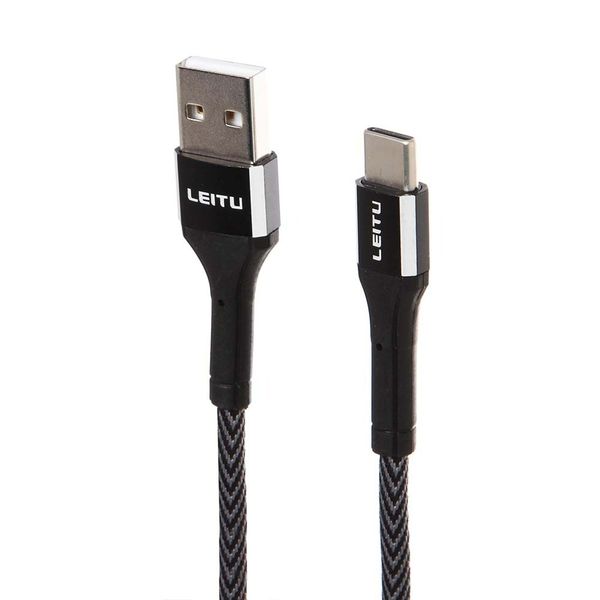 کابل تبدیل USB به USB -C لیتو مدل LD-9 طول 1 متر