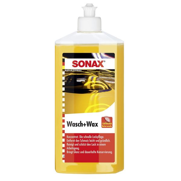 شامپو خودرو سوناکس مدل WAX کد 089760 حجم 500 میلی لیتر