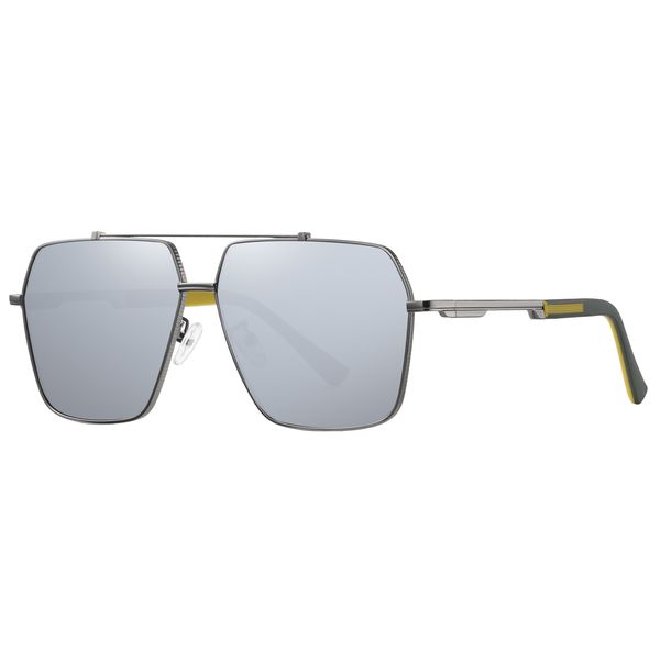 عینک آفتابی مردانه آلبرت وگ مدل JS8551C22-P08 Polarized Mirror Metal
