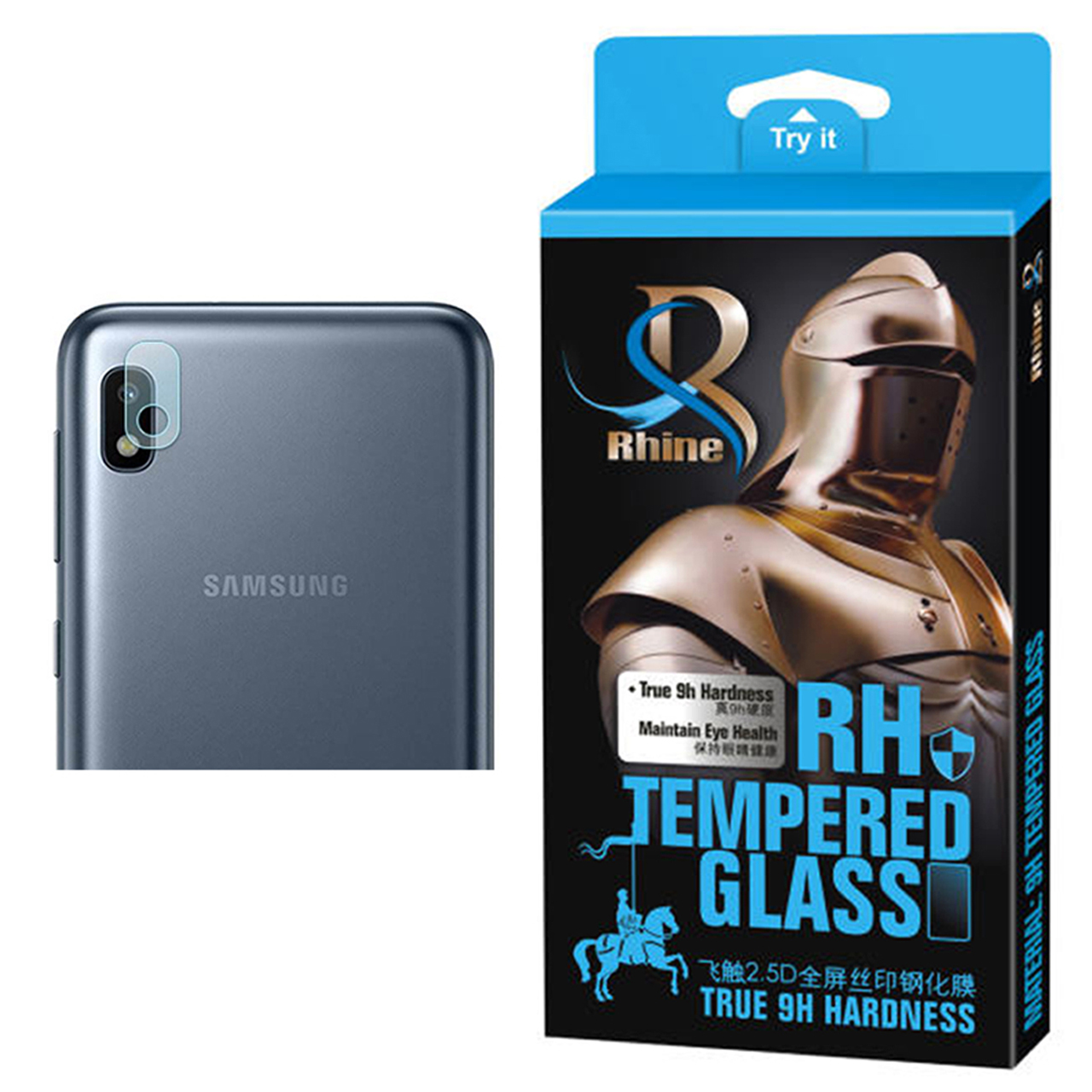 محافظ لنز دوربین راین مدل R_L مناسب برای گوشی موبایل سامسونگ Galaxy A10