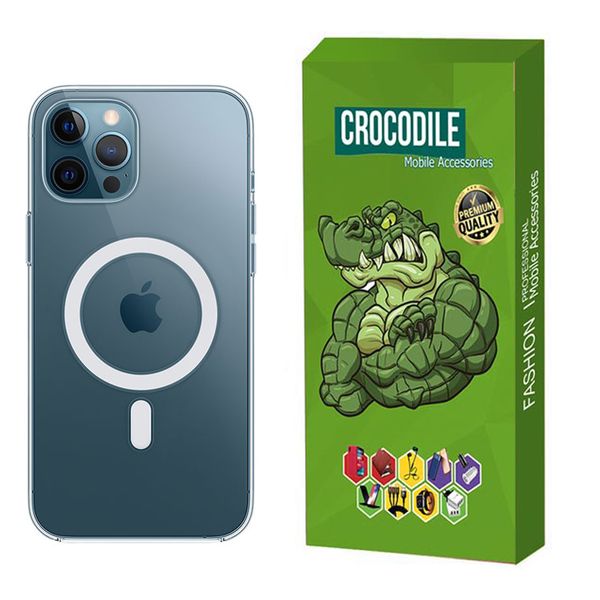 کاور کروکودیل مدل Magsafe مناسب برای گوشی موبایل اپل iPhone 13promax