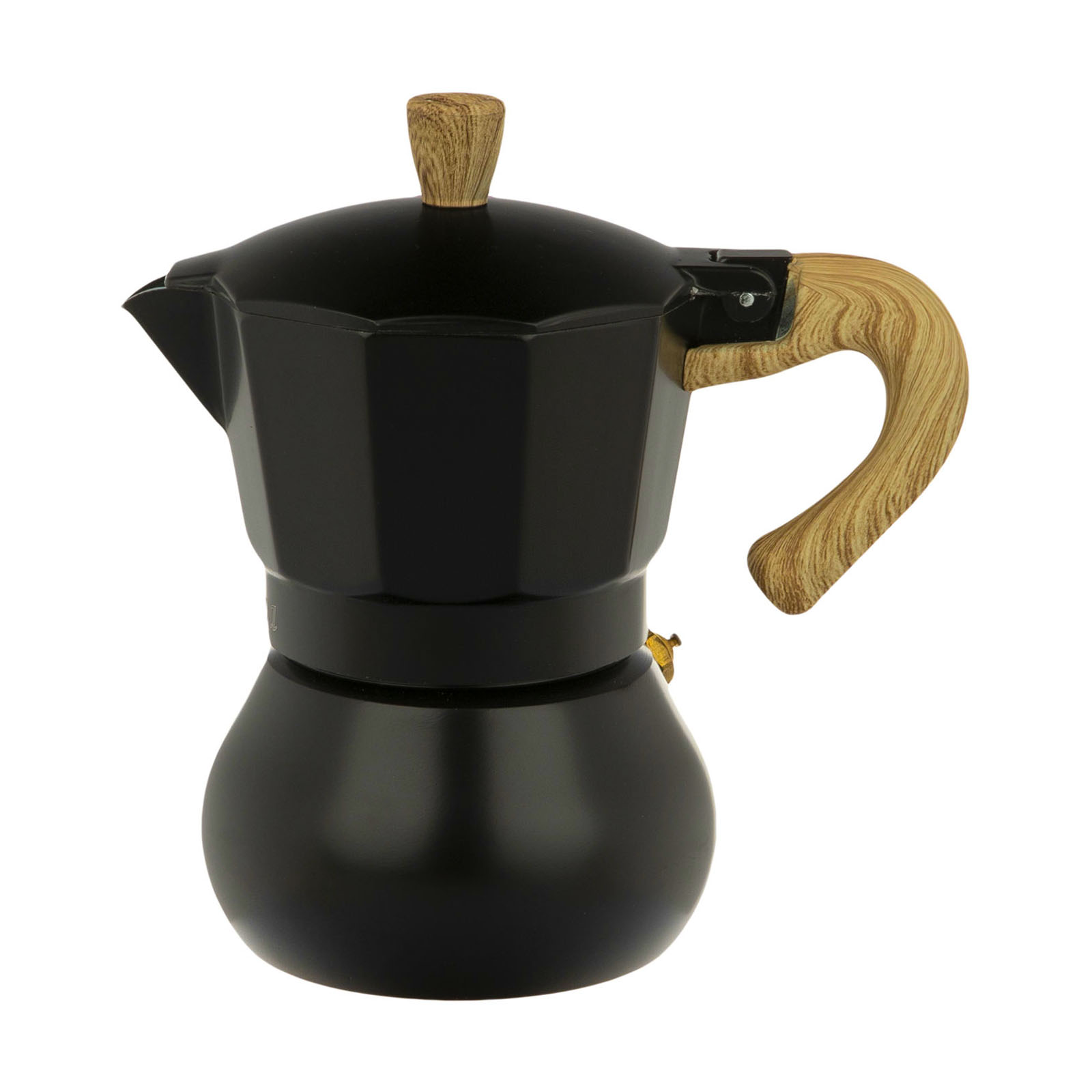 قهوه جوش جنوا مدل KPMW-BLACK 3 CUP