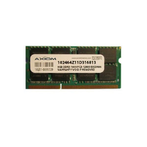 رم لپتاپ DDR3 تک کاناله 1600 مگاهرتز CL11 اکسیوم مدل PC3-12800 ظرفیت 8 گیگابایت