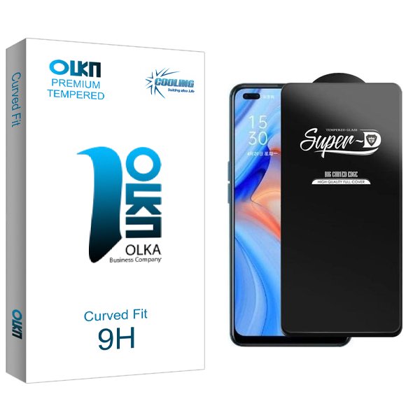 محافظ صفحه نمایش کولینگ مدل Olka SuperD مناسب برای گوشی موبایل اوپو Reno 4