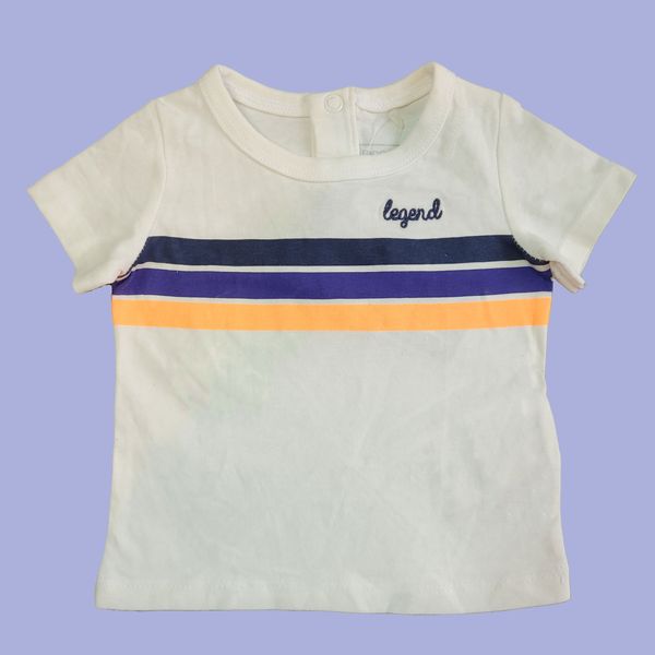تی شرت آستین کوتاه نوزادی جی بی سی مدل v-741