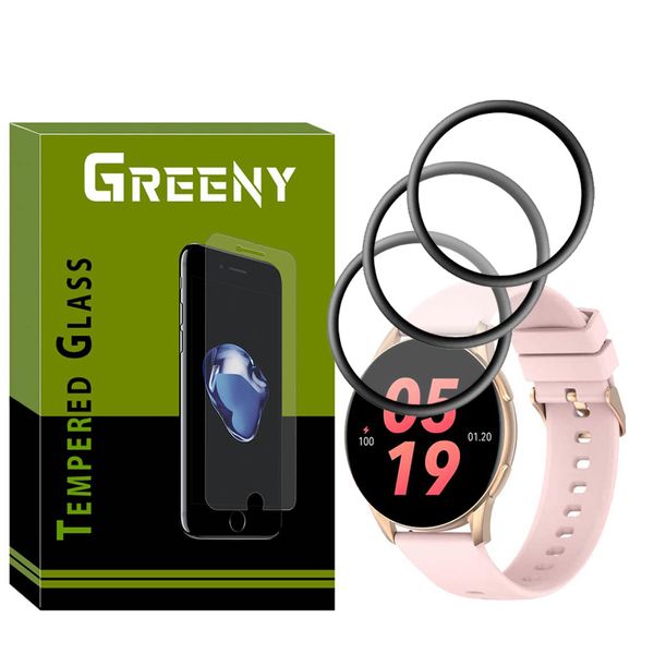محافظ صفحه نمایش گرینی مدل GR-PM مناسب برای ساعت هوشمند کیسلکت Kieslect L11 Pro بسته سه عددی