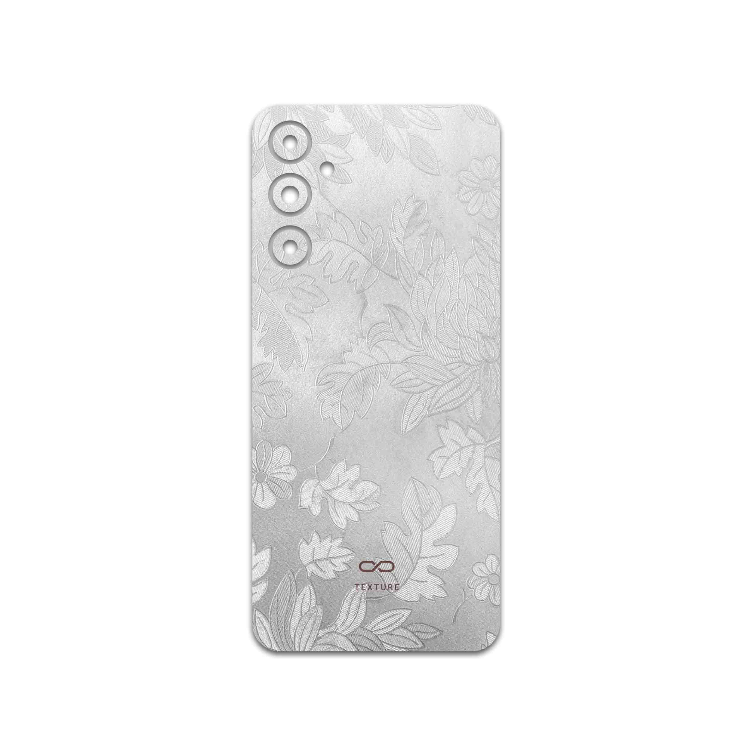 برچسب پوششی ماهوت مدل Silver-Wildflower مناسب برای گوشی موبایل سامسونگ Galaxy A05s