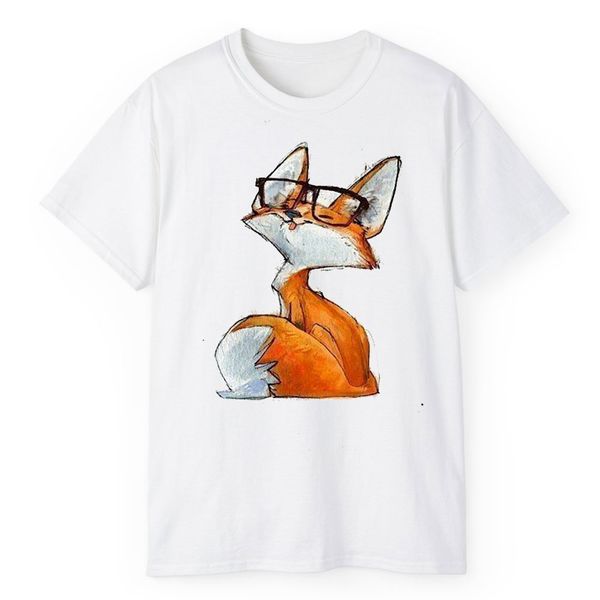 تی شرت آستین کوتاه مردانه مدل روباه کد 1920