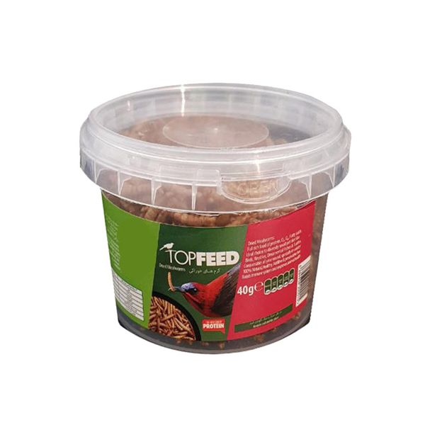 غذای تاپ فید مدل Meal Worm وزن 40 گرم