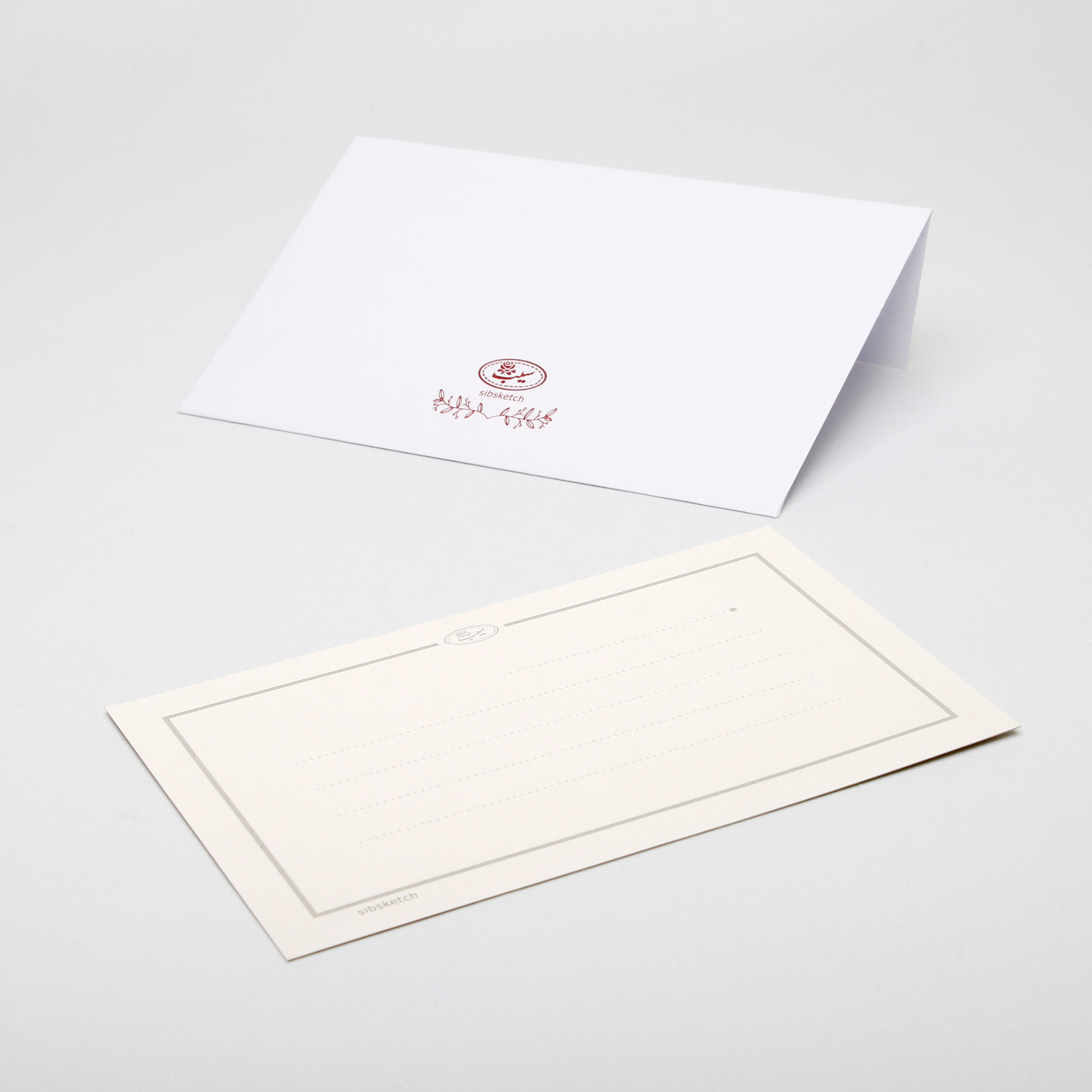 کارت پستال انتشارات سیبان مدل Postal Card-01 بسته 4 عددی