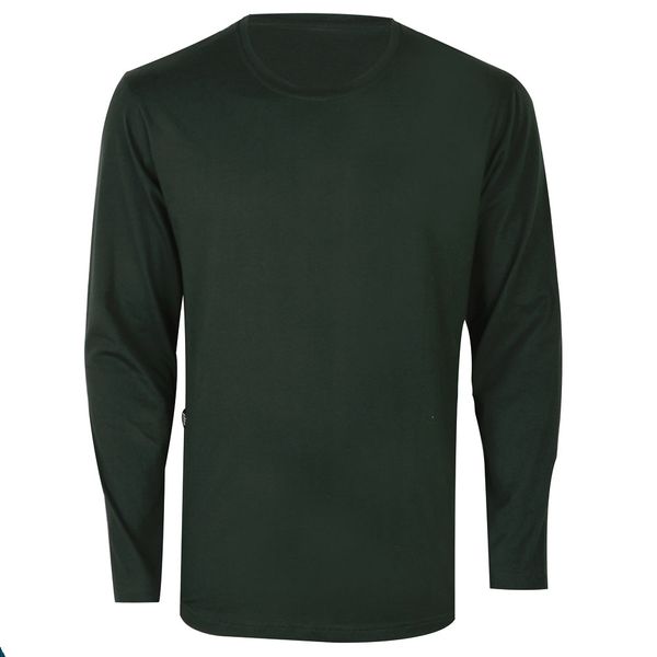 تی شرت آستین بلند مردانه دکسونری مدل 271000548 رنگ سبز یشمی
