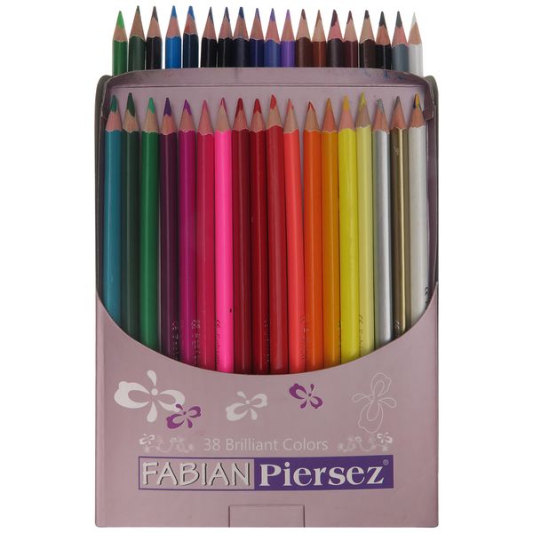 مداد رنگی 38 رنگ پییرسز مدل D4236