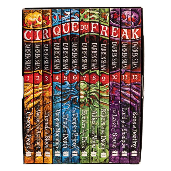 کتاب Cirque du Freak  اثر Darren Shan انتشارات جنگل 12 جلدی