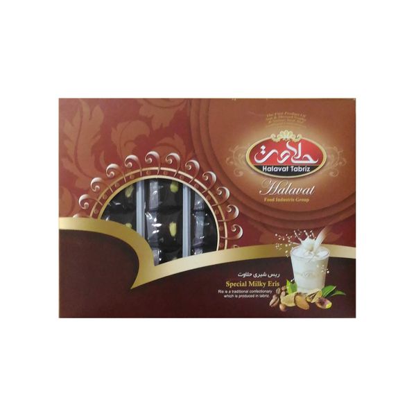 ریس شکلاتی پسته ای حلاوت تبریز - 2.5 کیلوگرم