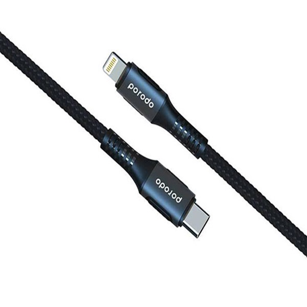 کابل تبدیل USB-C به لایتنینگ پرودو مدل PDCLBPRD22BU طول 2.2 متر