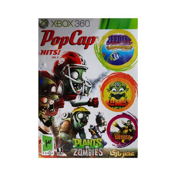 بازی مجموعه pop cap مخصوص xbox 360 نشر عصر بازی