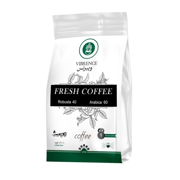 دانه قهوه 40 درصد روبوستا 60 درصد عربیکا Fresh ویبرنس - 1 کیلوگرم