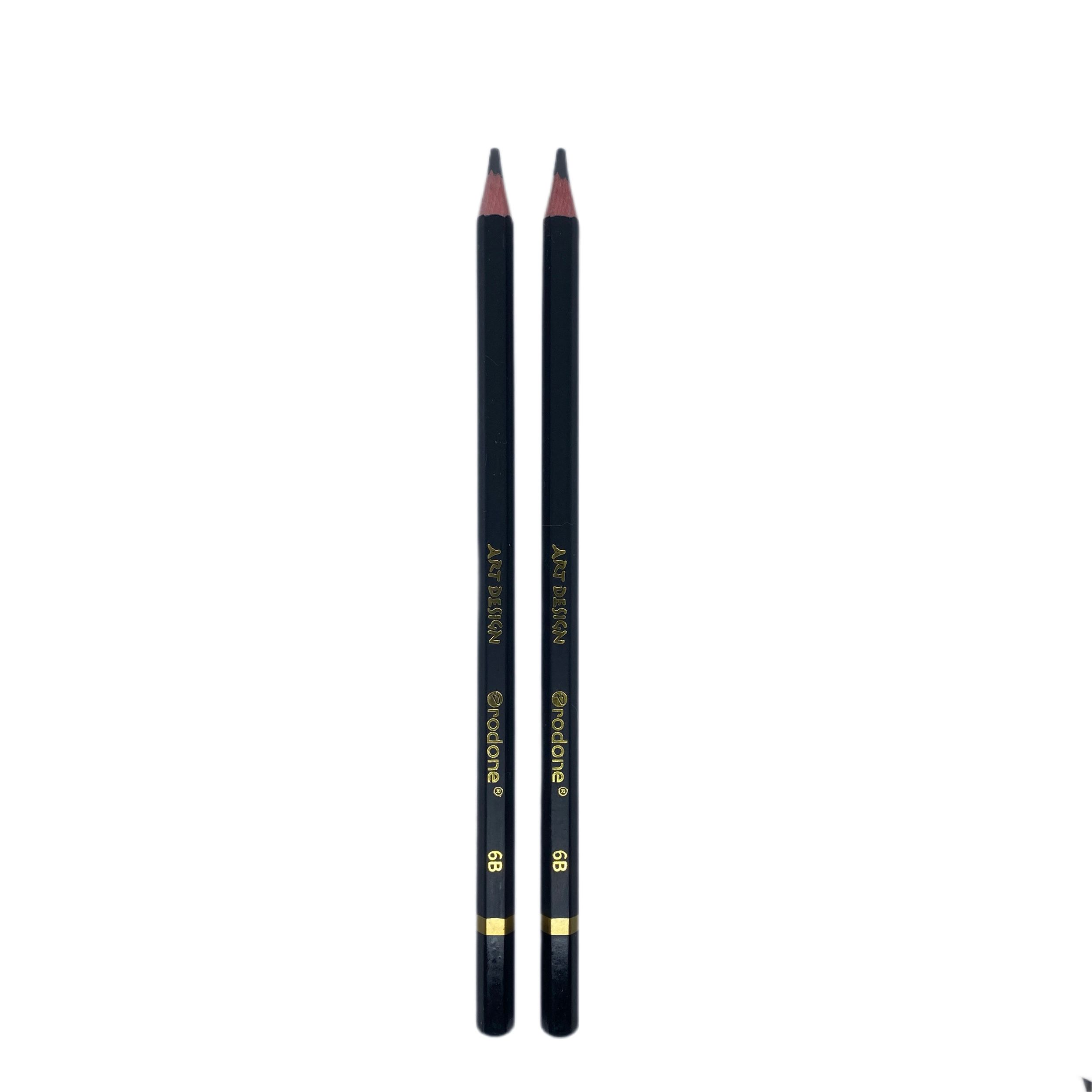 مداد مشکی پرودون مدل 6B مجموعه 2 عددی