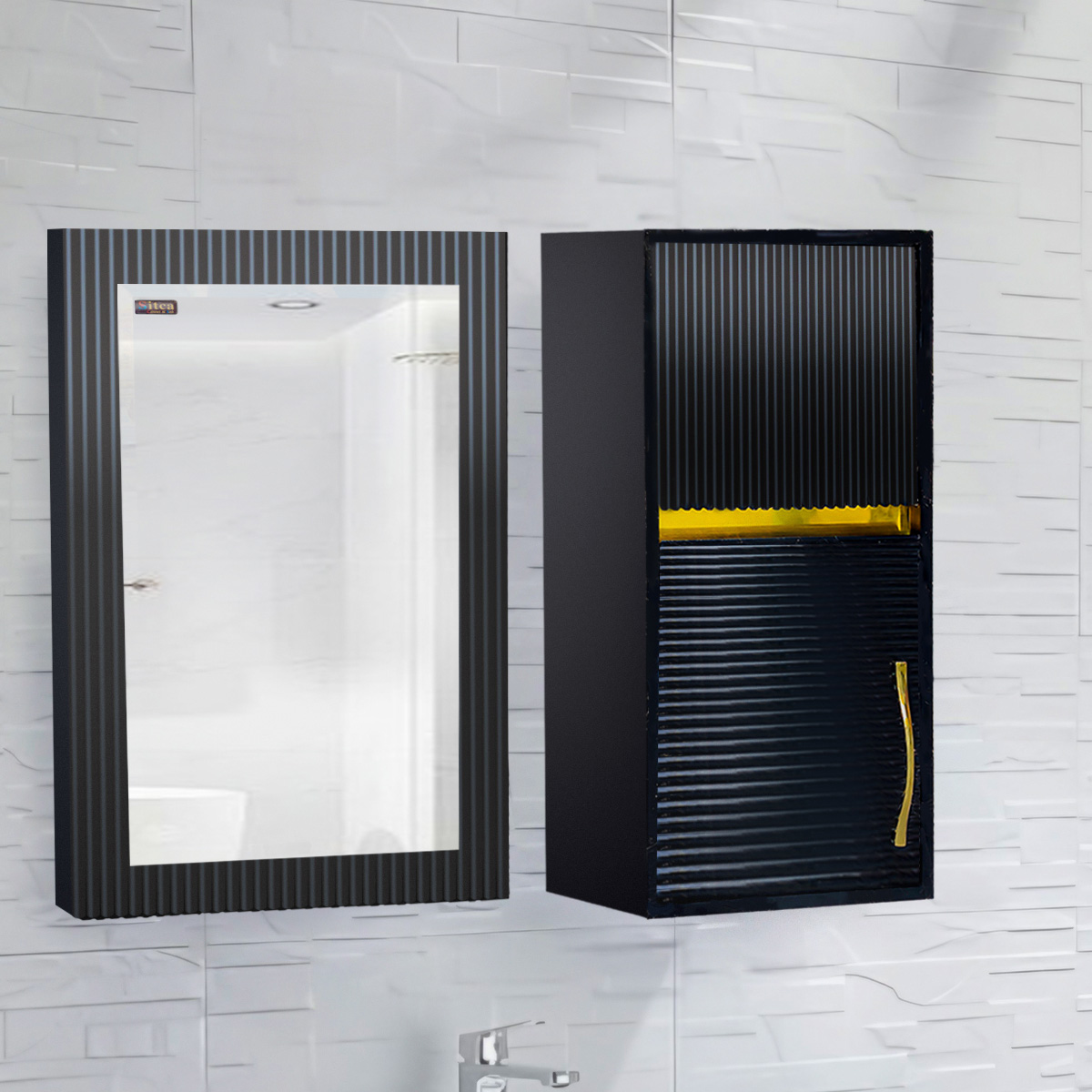 آینه سرویس بهداشتی سیتکا مدل GI006 به همراه باکس