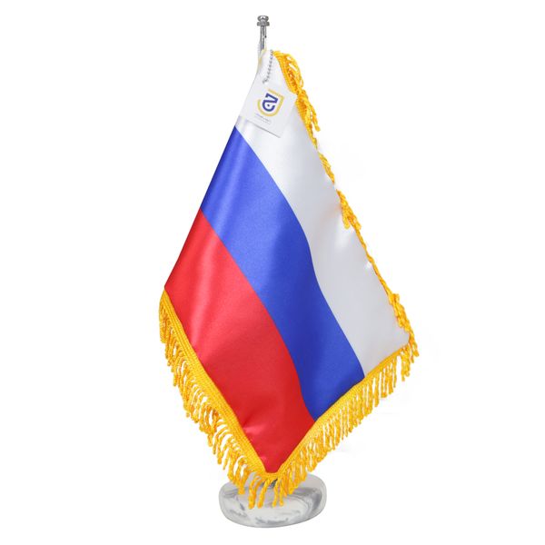 پرچم رومیزی جاویدان تندیس پرگاس مدل روسیه کد 1