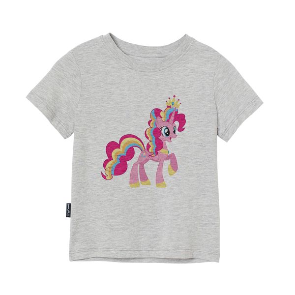 تی شرت آستین کوتاه پسرانه به رسم مدل اسب صورتی کد 1116