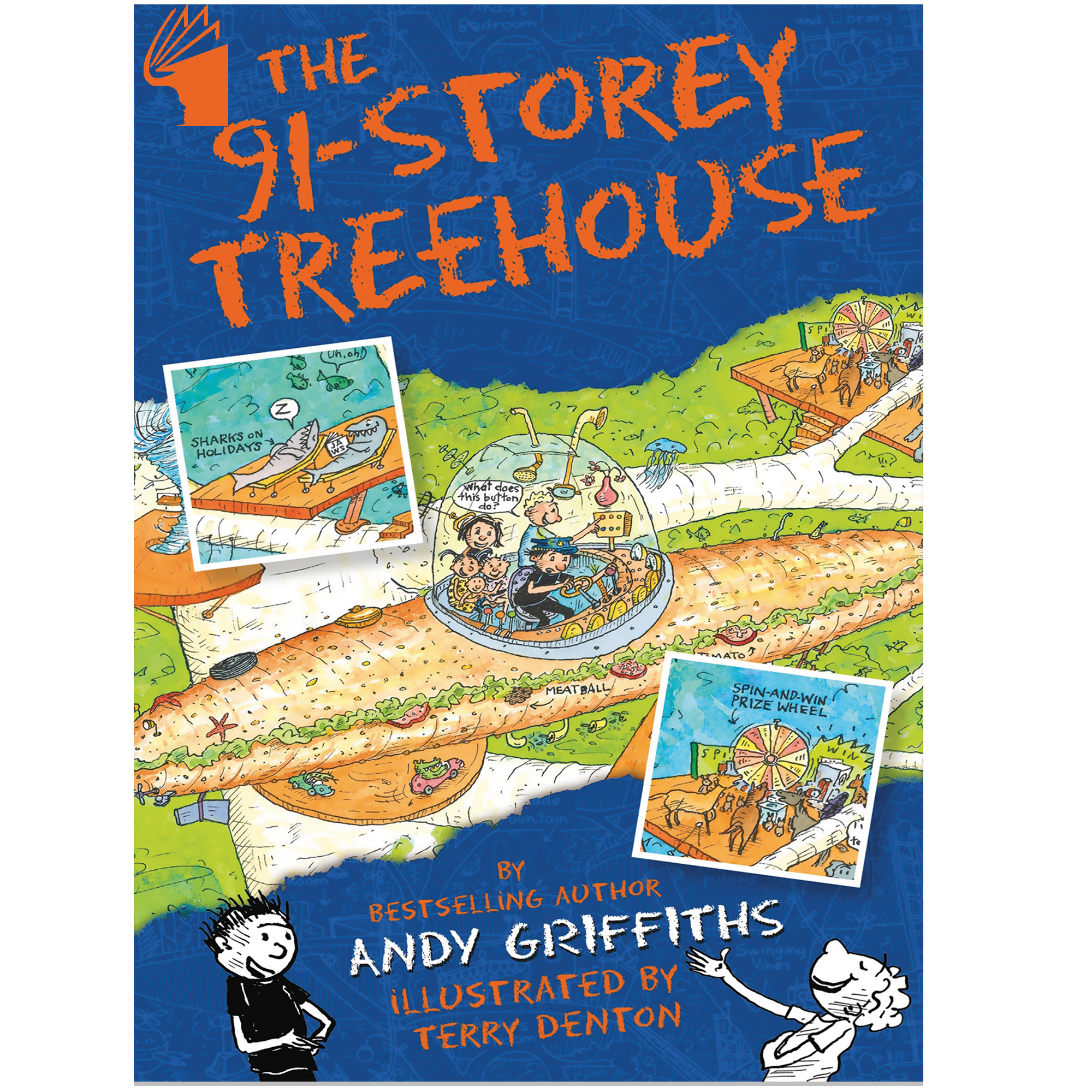 کتاب The 91-Story Treehouse اثرAndy Griffiths انتشارات معیار علم