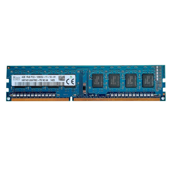 رم کامپیوتر DDR3 تک کاناله 1600 مگاهرتز CL11 اس کی هاینیکس مدل PC3-12800U ظرفیت 4 گیگابایت