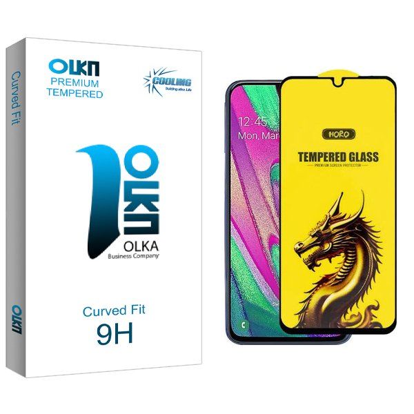 محافظ صفحه نمایش کولینگ مدل Olka Y-Horo مناسب برای گوشی موبایل سامسونگ Galaxy A40