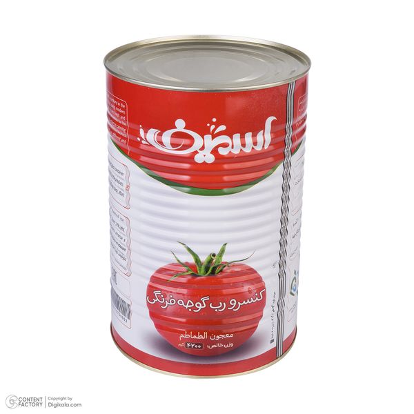 رب گوجه فرنگی اسمیف - 4200 گرم