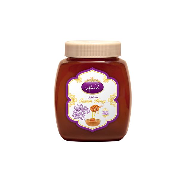 عسل زعفرانی تسنیم - 500 گرم
