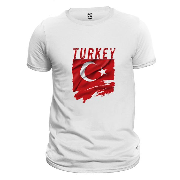 تی شرت آستین کوتاه مردانه اسد مدل ترکیه