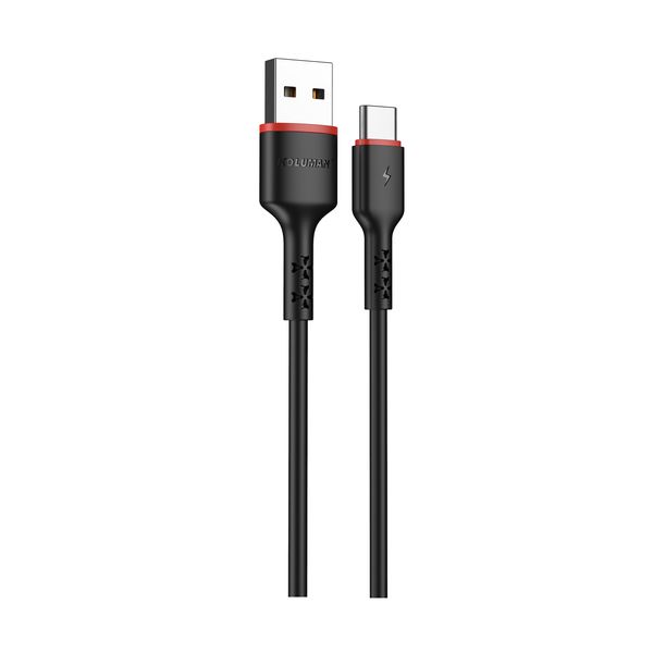 کابل تبدیل USB به USB-C کلومن پلاس مدل K5+ single طول 0.2 متر