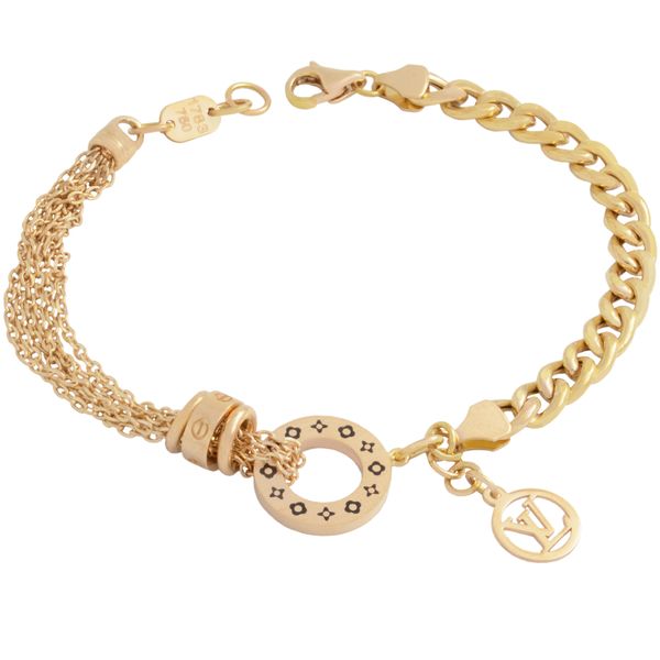 دستبند طلا 18 عیار زنانه طلای مستجابی کد 5