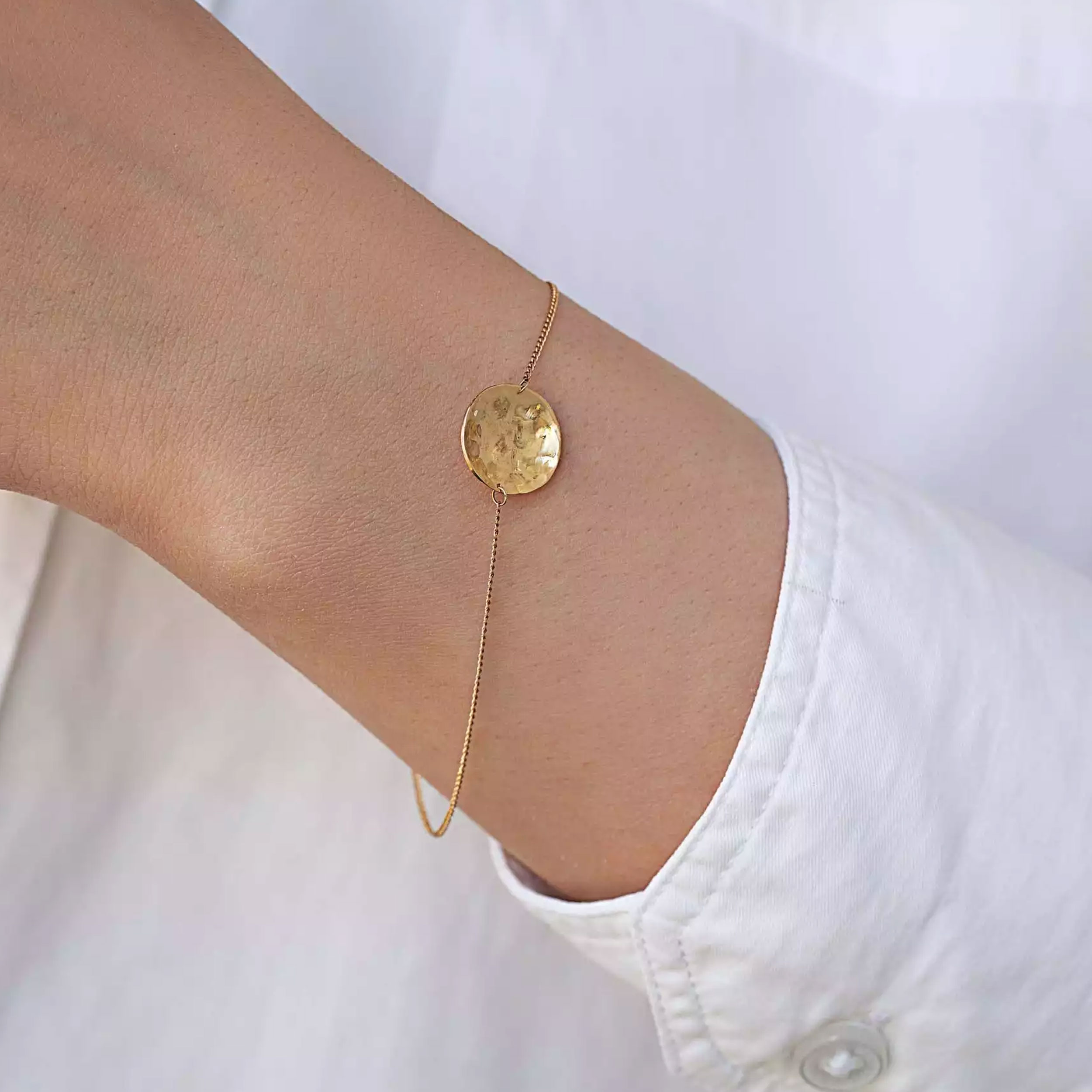 دستبند طلا 18 عیار زنانه روبی آرت گالری مدل GBH0217
