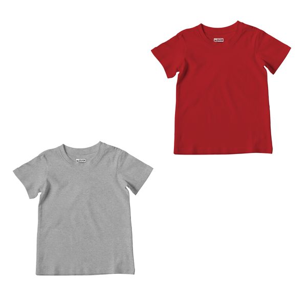 تی شرت آستین کوتاه دخترانه فانتازیو کد 26.12.8 مجموعه 2 عددی