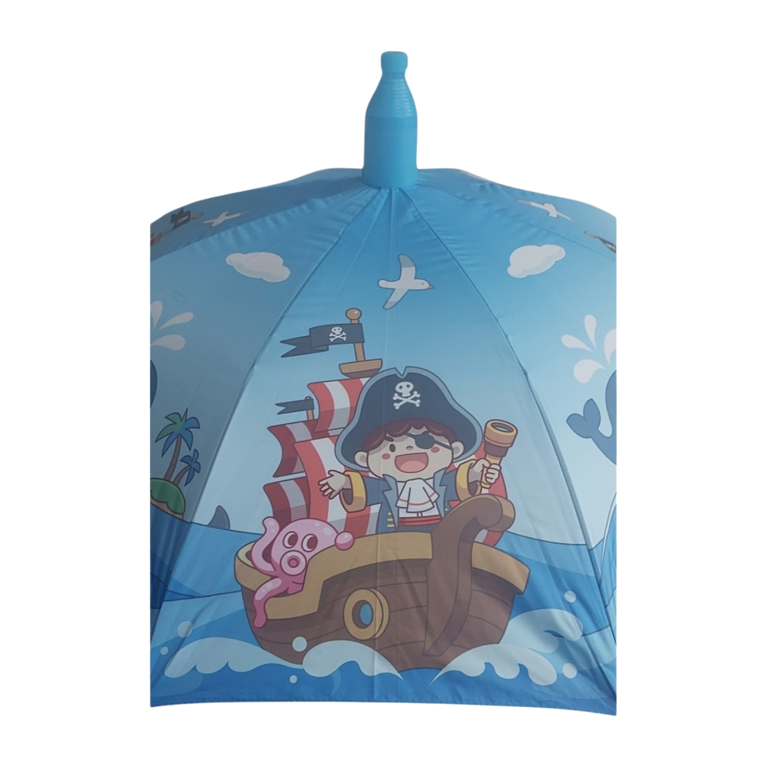 چتر بچگانه مدل پارچه ای کاوردار طرح دزدان دریایی