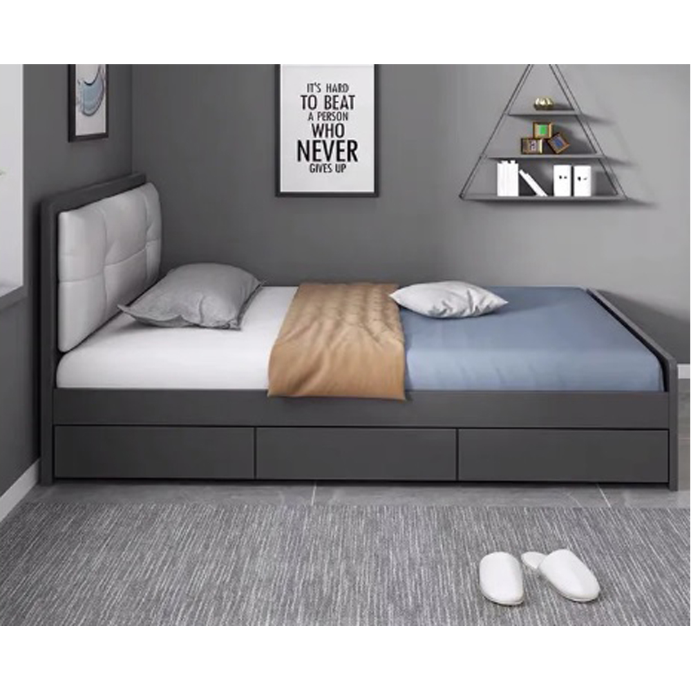 تخت خواب یکنفره مدل هیرو سایز 200x120 سانتی متر