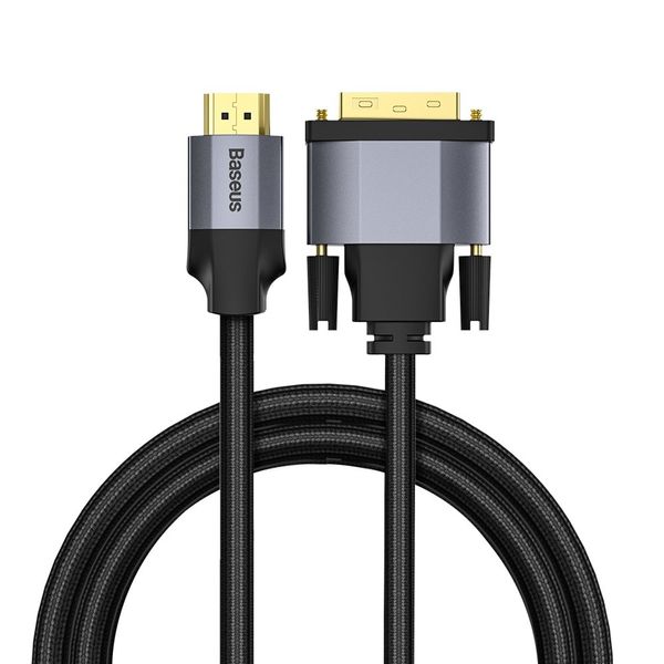 کابل تبدیل HDMI به DVI باسئوس مدل CAKSX_FOG طول 1 متر