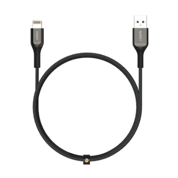 کابل USB به لایتنینگ آکی مدل AUKEY CB-AKL1 طول 1.2 متر