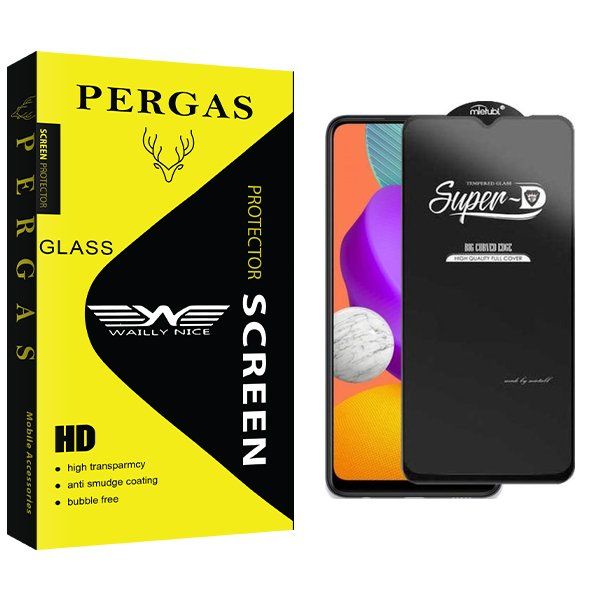 محافظ صفحه نمایش وایلی نایس مدل Pergas SuperD مناسب برای گوشی موبایل سامسونگ Galaxy M22