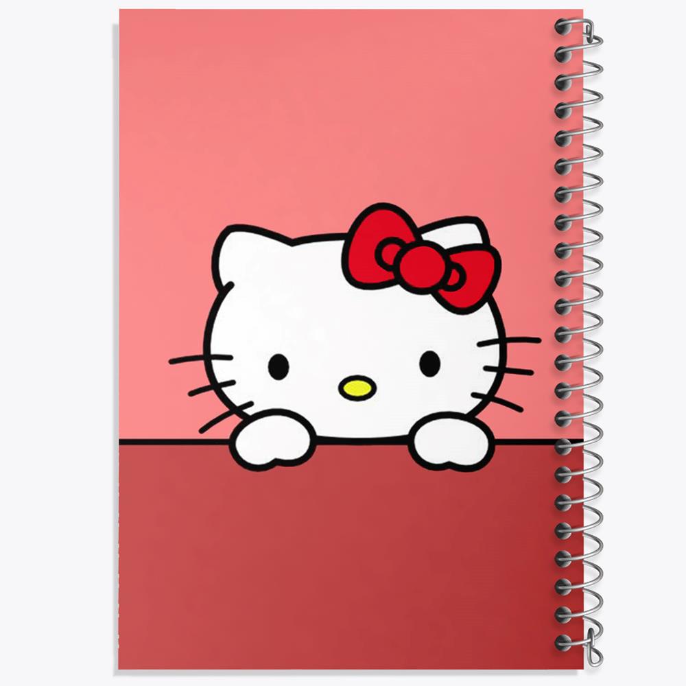 دفتر لیست خرید 50 برگ خندالو طرح هلو کیتی Hello Kitty کد 2473