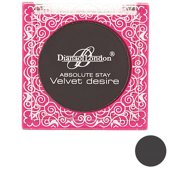 سایه چشم دایانا آف لاندن سری Velvet Desire مدل Black Narcissus شماره 03