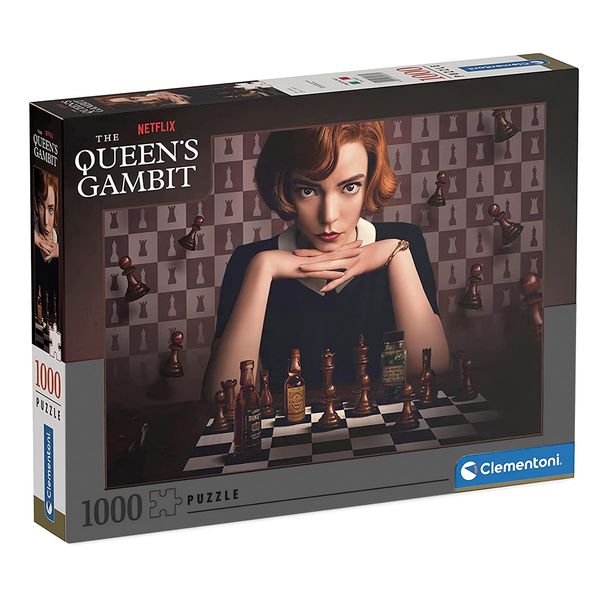 پازل 1000 تکه کلمنتونی مدل queen Gambit